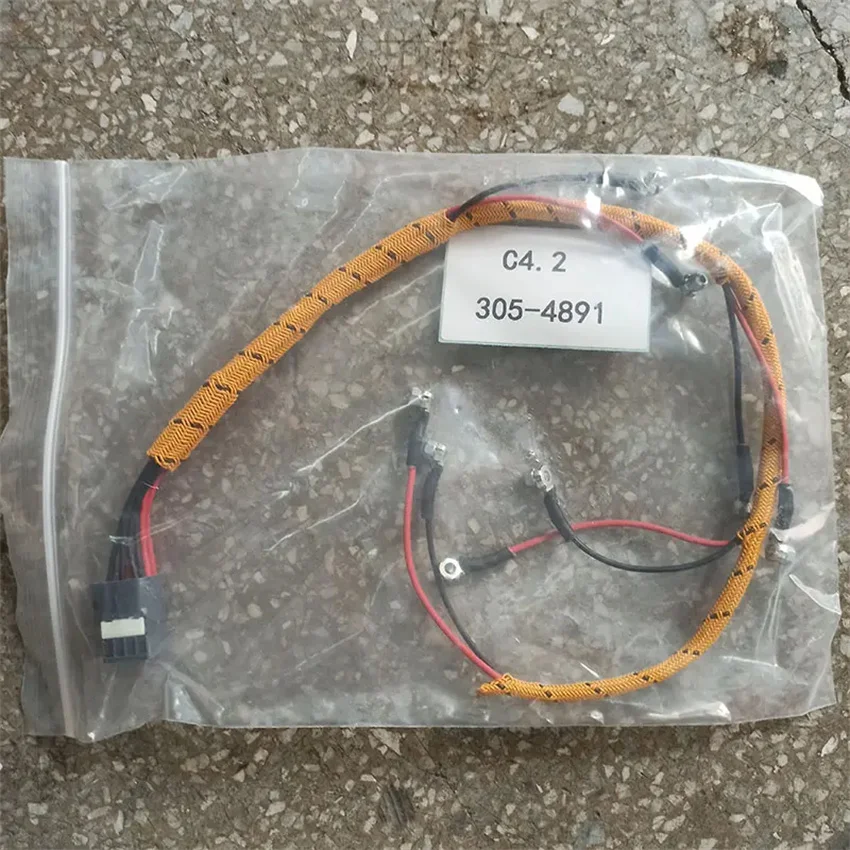 E312D 315D 318D Nozzle Wiring Harness C4.2 Engine Injector Harness For Caterpillar Parts 305-4891 3054891