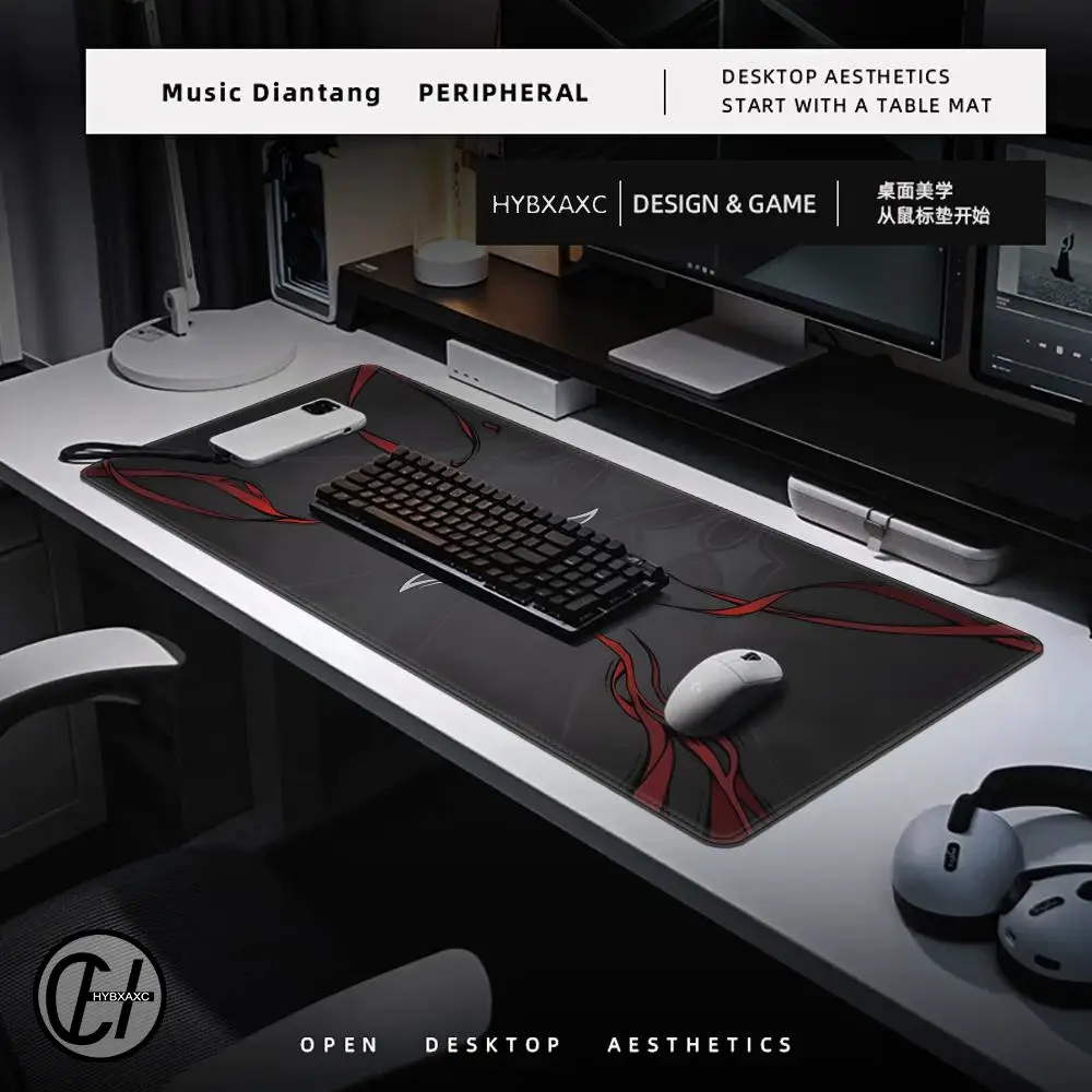 Genshin Impact Arlecchino Tappetino per mouse Tappetino per mouse Accessori da gioco per laptop Tappetino per mouse Tappetino da scrivania grande Tappeto per tastiera per giocatori di computer