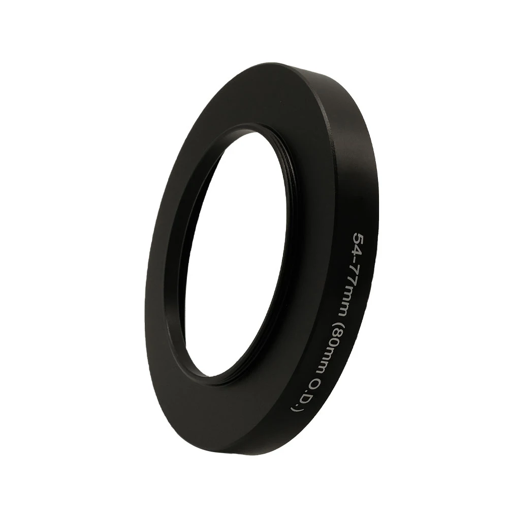 54-77mm / 80mm O.D Matte Box Adapter Filter Adapter Ring Step Up Ring 80mm outer diameter for 80mm Matte Box