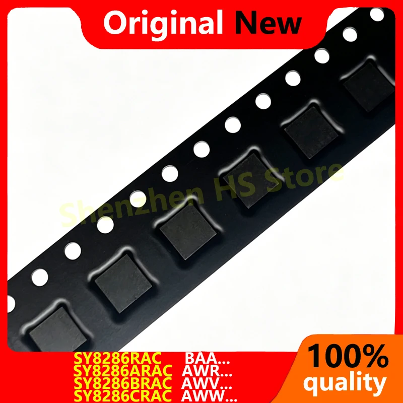 (5pcs) New SY8286 SY8286RAC BAA5XA BAA... SY8286ARAC AWR6RA AWR... SY8286BRAC AWV5QB AWV... SY8286CRAC AWW5MB AWW... QFN-20