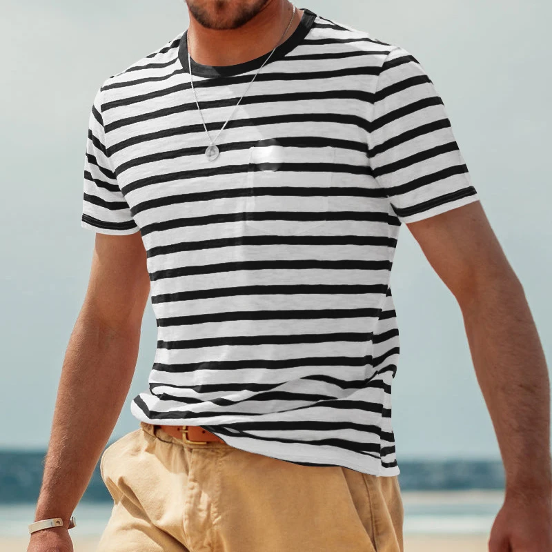 #14 Best Mens Classic Striped T-Shirts to Buy In 2026