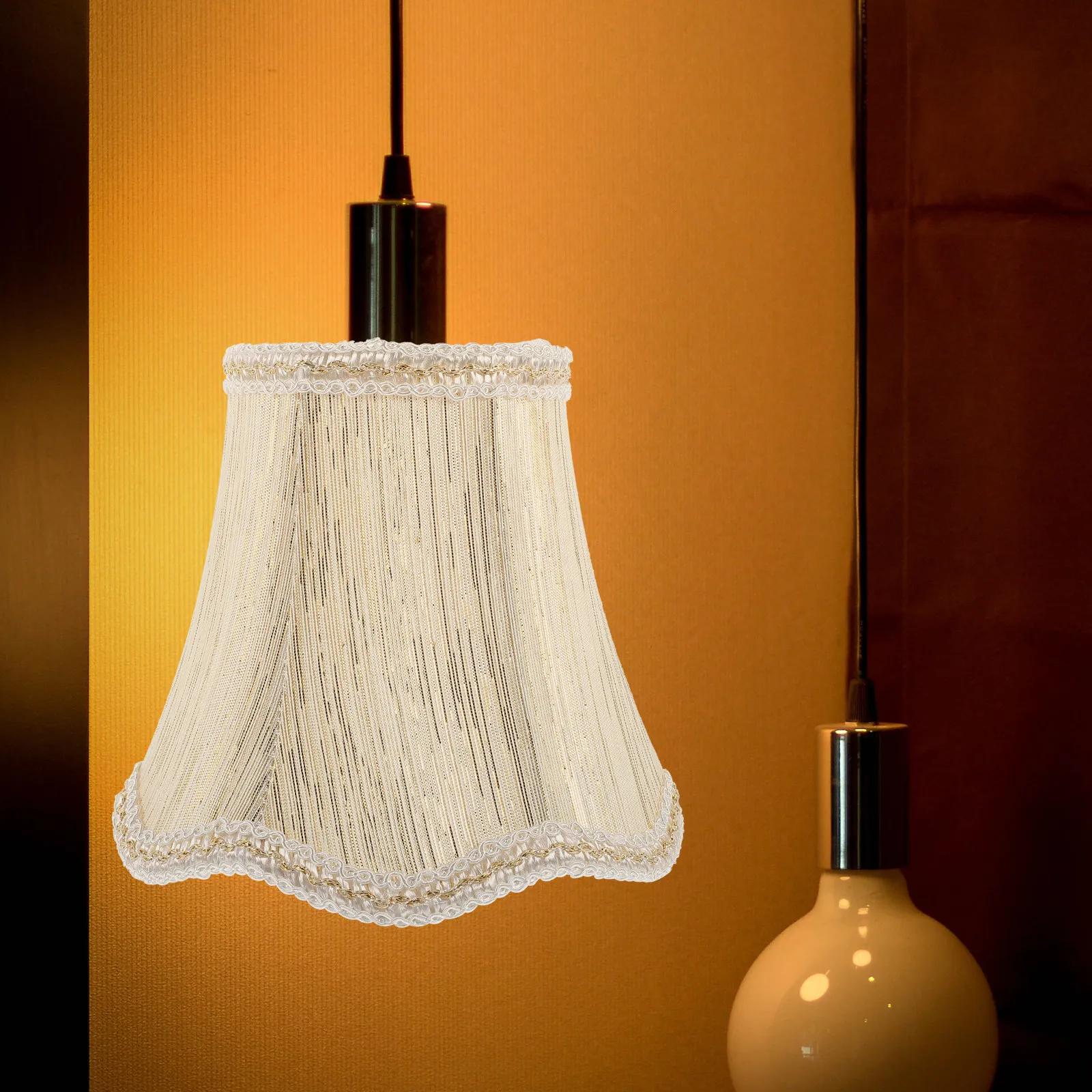 

Минималистичный абажур для настольной лампы, напольного светильника, замена абажура, смягчает яркий свет, декоративный, в винтажном стиле, легкий, простой в использовании.