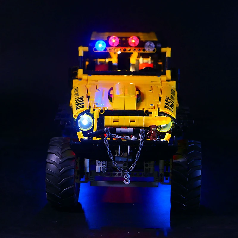 DIY RC LED Light Kit For LEGO 0220101 Technical Sports Car   (Only LED Light,Without Blocks Model)