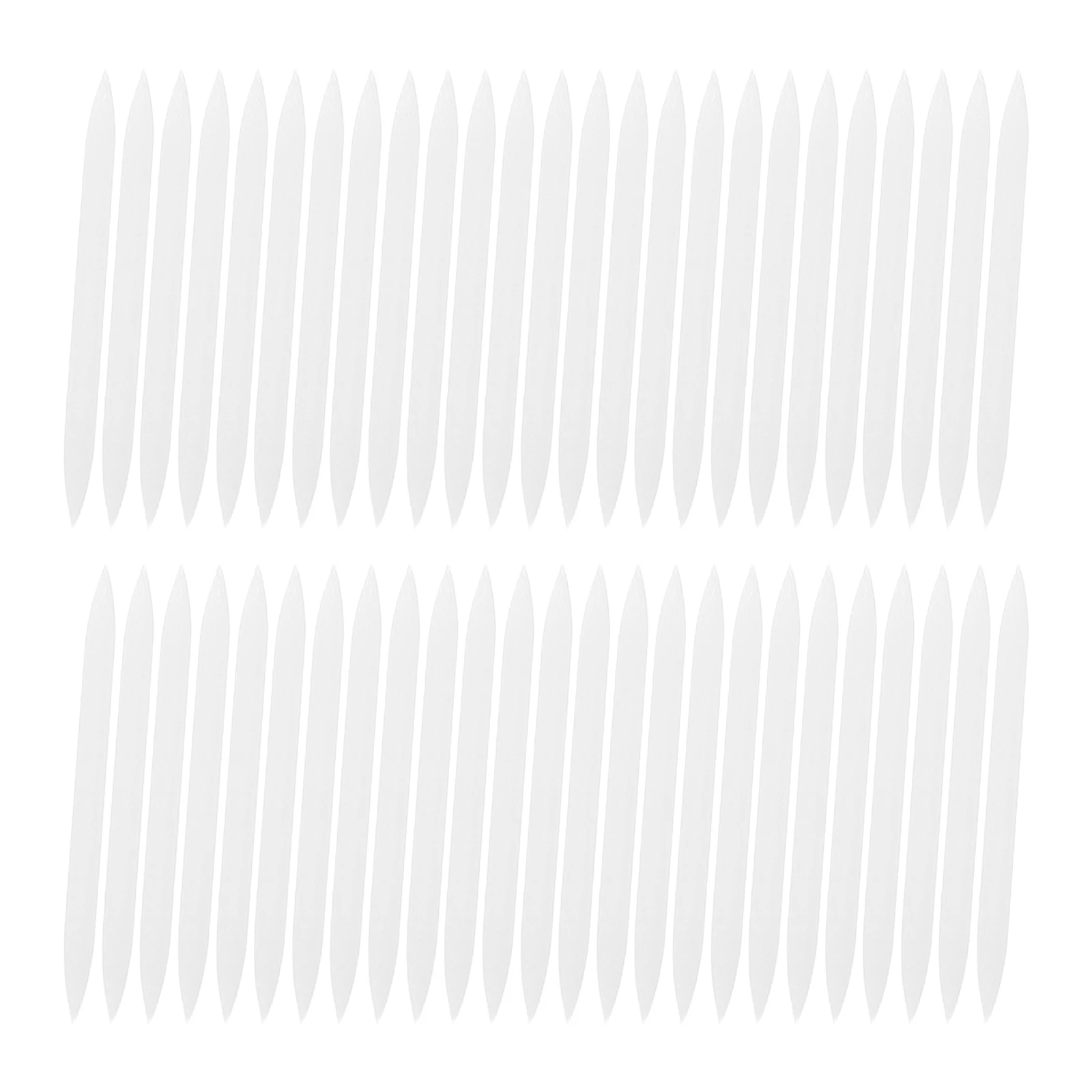 50 szt. Miękkie Silikonowe Końcówki do Eyelinerów Wymienne Precyzyjne Narzędzie do Makijażu DIY Wielofunkcyjne Główki do Eyelinerów