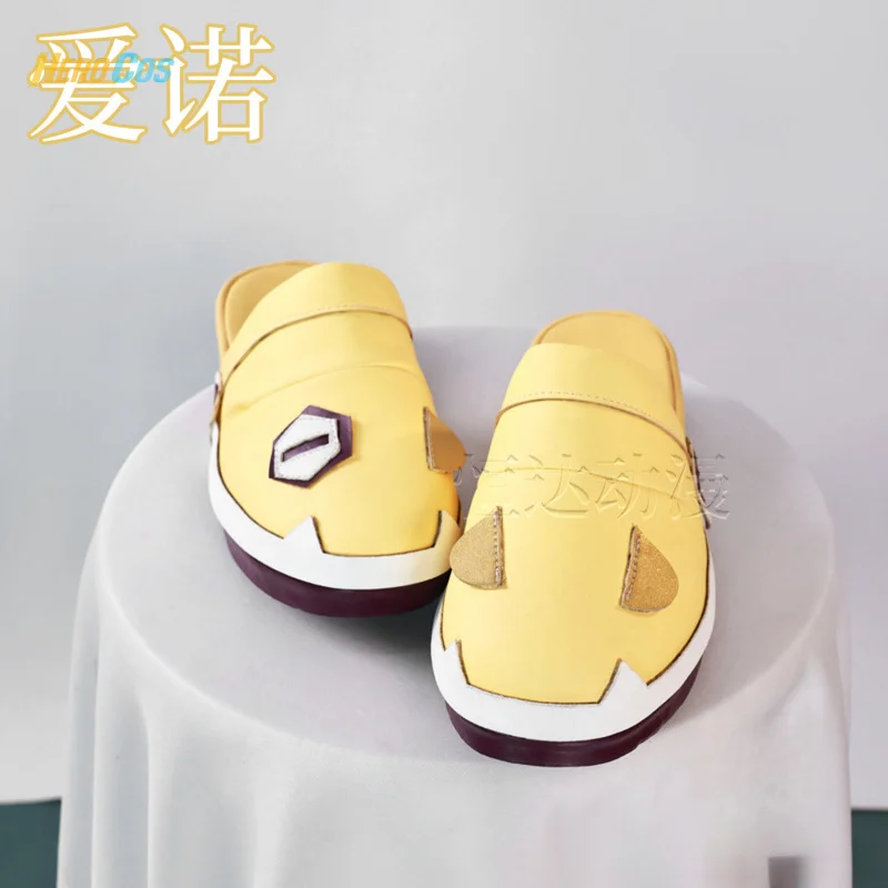 

Genshin Impact Aino Обувь для косплея Тапочки Аниме Персонаж Хэллоуин Карнавал Вечеринка Опора HERO Cos