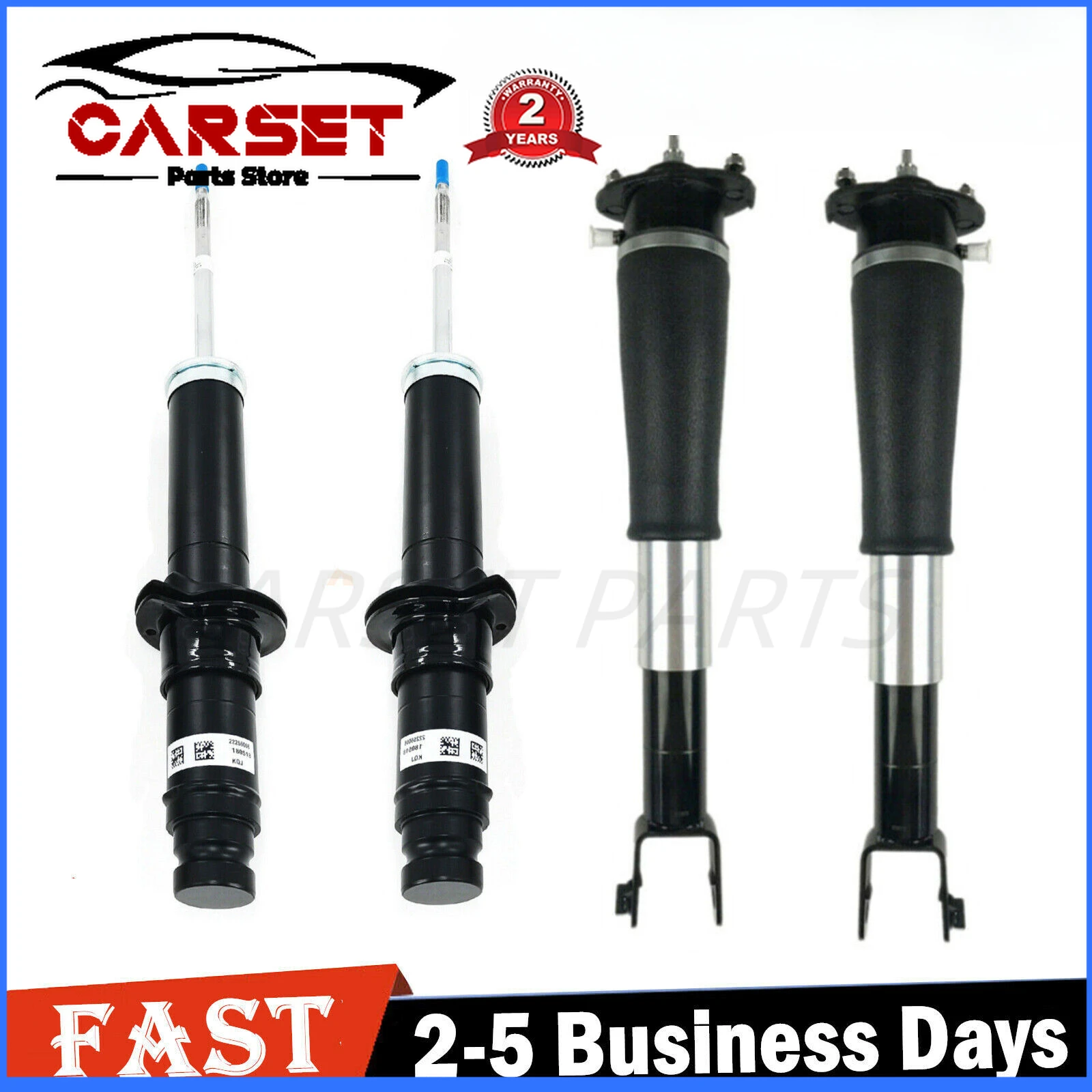 

4pcs Front Rear Shock Absorber Strut MagneRide for Cadillac STS SLS AWD 2005-2010 19300029, 19150444,580-437,19302765,580-1039