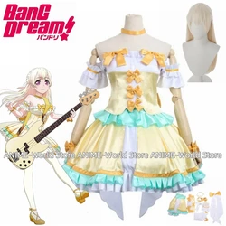 《Custom Size》Anime Bang Dream! Pastel Palettes Chisato Shirasagi Cosplay Costume Custom Size Wig