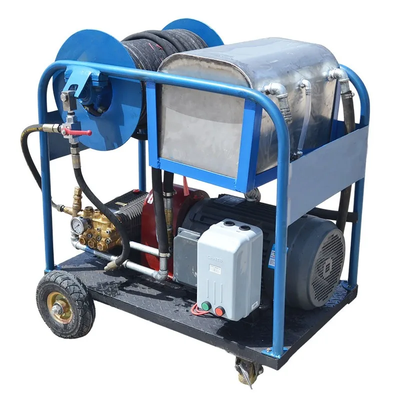 Sewer dredging machine, dredging and cleaning sewers, tap water pipe cleaning