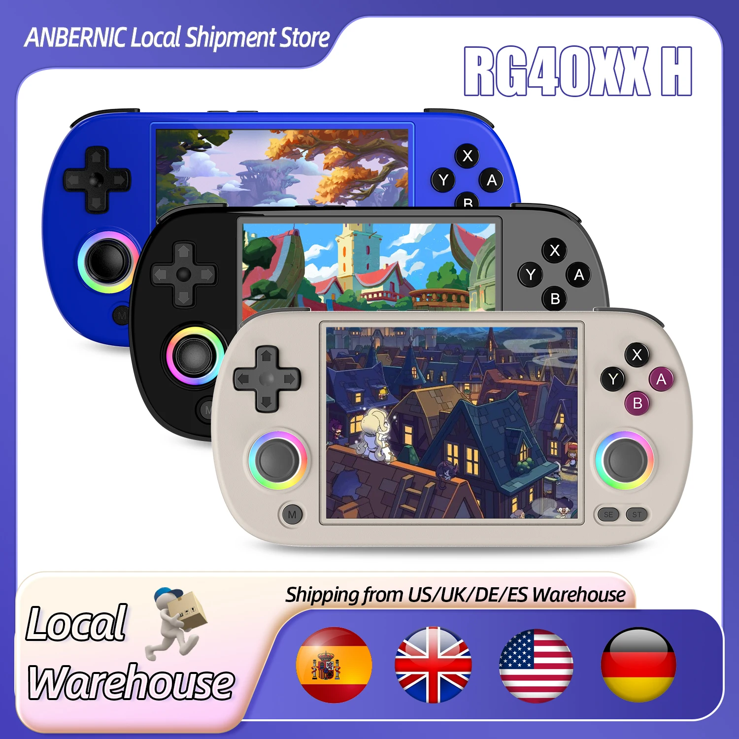 RG40XX Retro Handheld Game Console 1