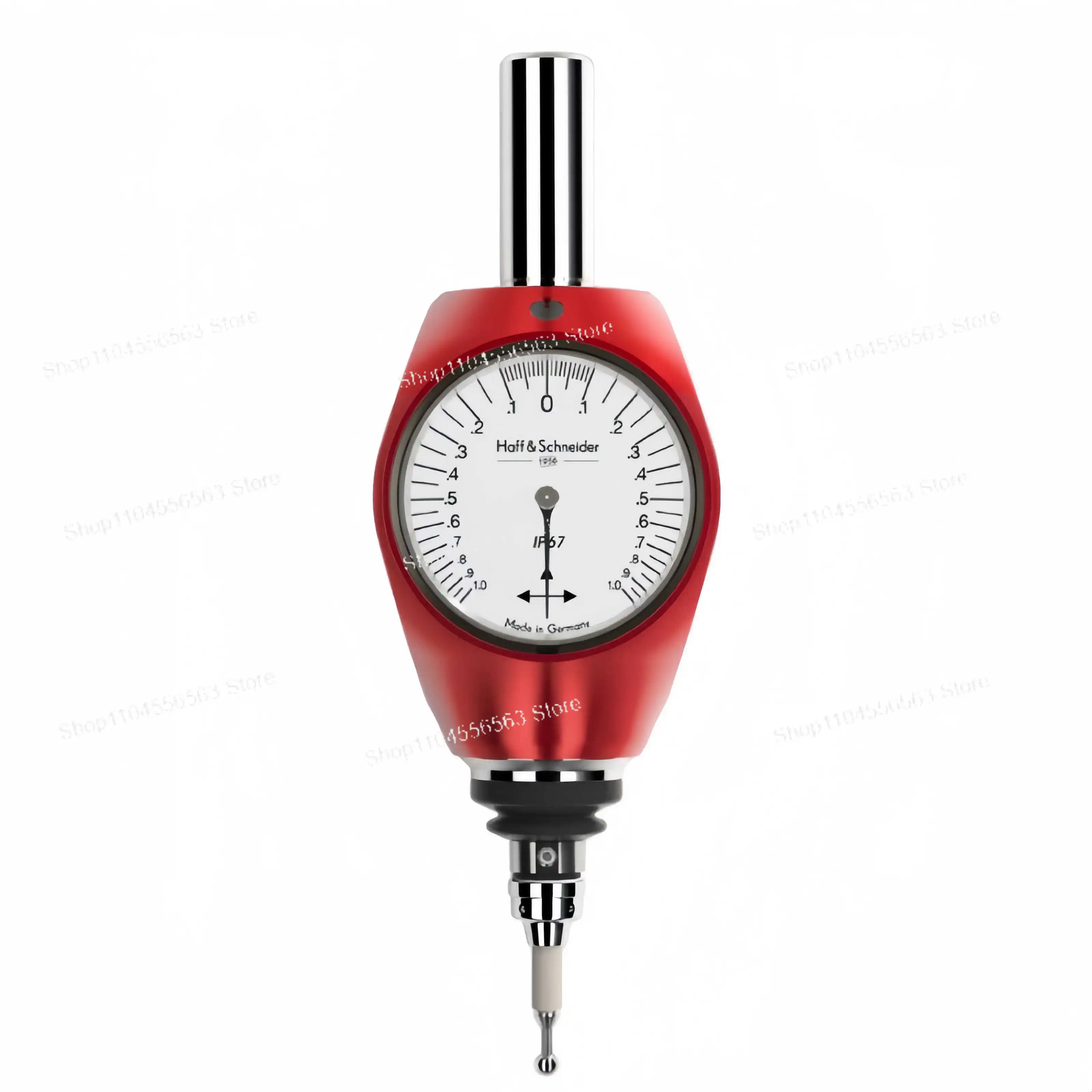 

3D Edge Finder Pointer Type 16 Shank Mar 359550 Red Probe 3D Centering Bar CNC Tool