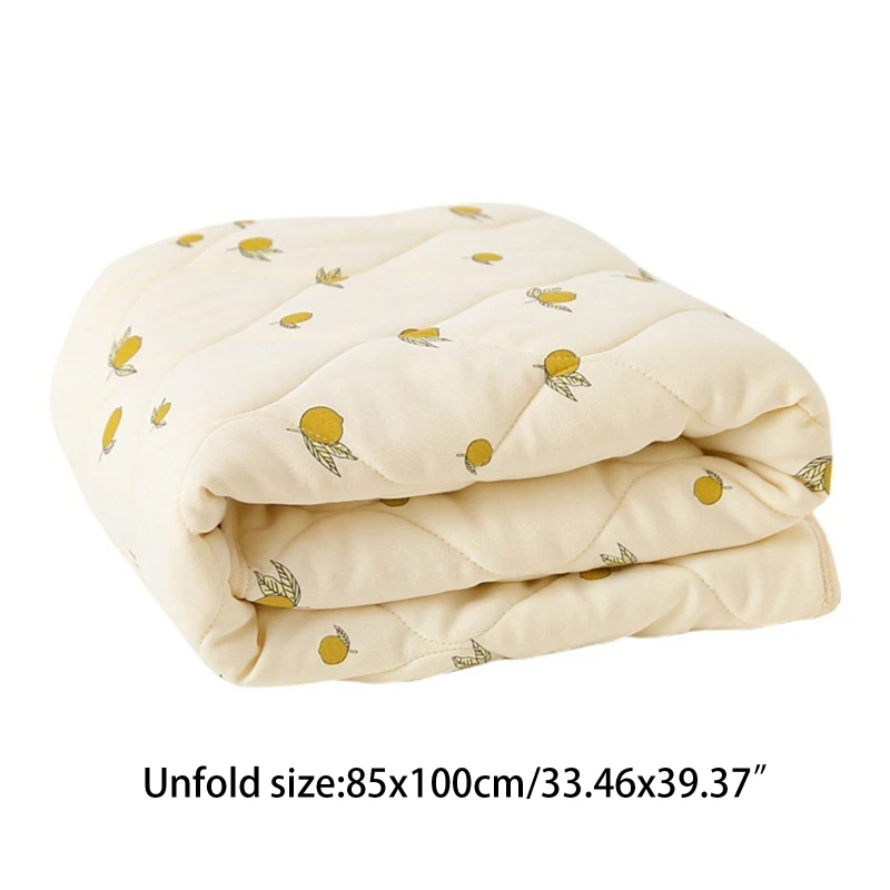 Baby Blanket Warm Swaddling Wrap Winter Autumn Newborn Quilt Toddler Cartoon Printed Nap Blanket Infant Bedding D5QA