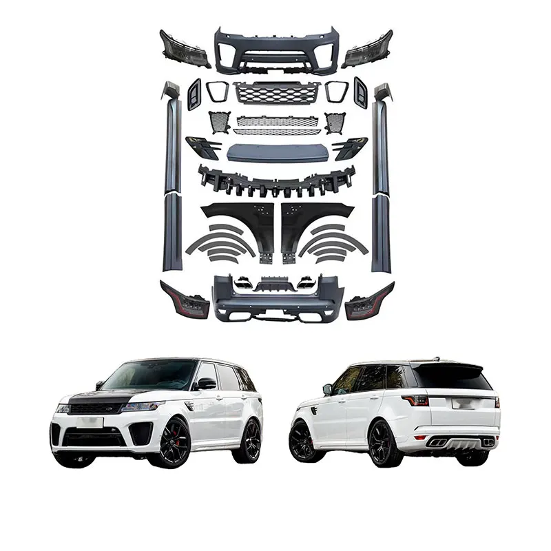 

Best Quality Car Bumpers 2014-2017 L320 Upgrade 2018 L494 SV-R Facelift Bodykit for Range Rover Sport Svr Body Kit