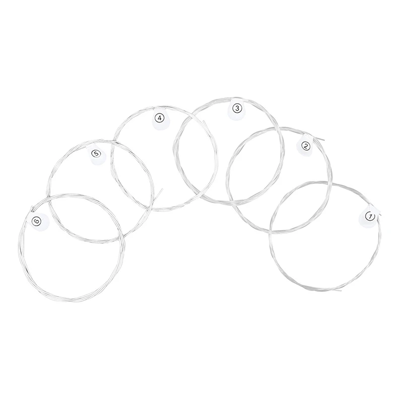 Picture 6: Classical Guitar Strings C311 Nylon Core Silver Plated Copper PU Coating Classic Guitar Strings Musical Instrument Accessories