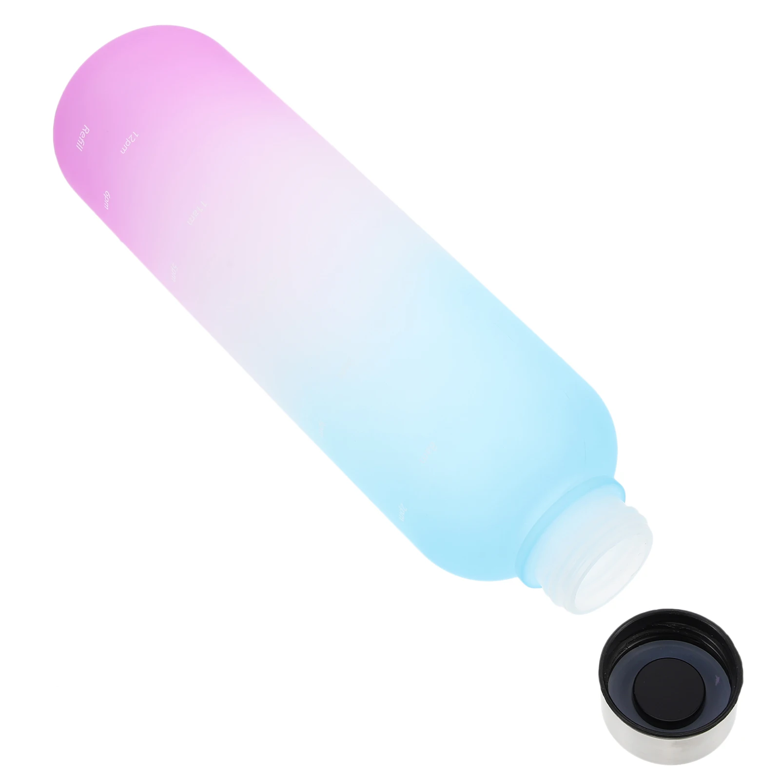 

Premium Plastic Water Bottle for Outdoor Sports Heavy Duty Travel Container with Scale Stylish Leak Proof Portable