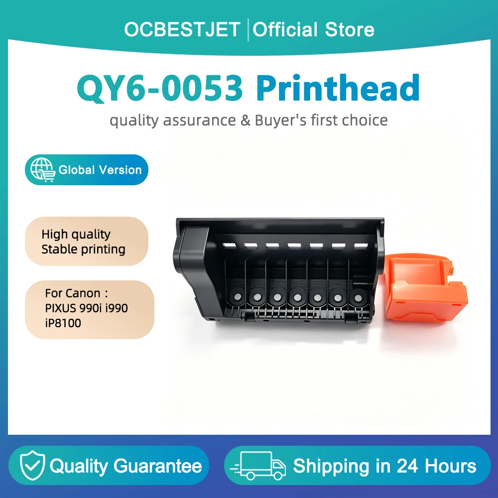 

QY6-0053 printhead for Canon QY6-0053 print head for Canon PIXUS 990i i990 iP8100 printer QY6-0053 head