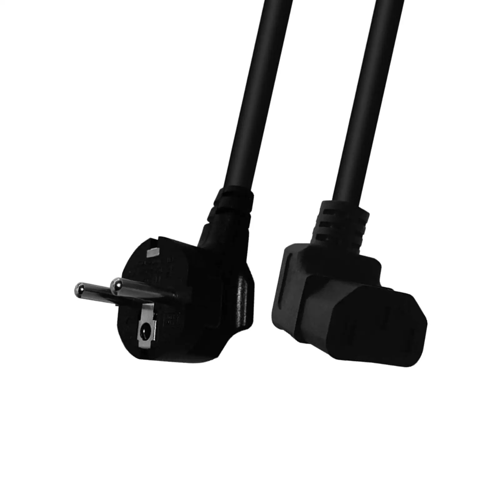 up Angle 1M Plug to IEC C13 Extension Cord cessory Stable Performance power Cord