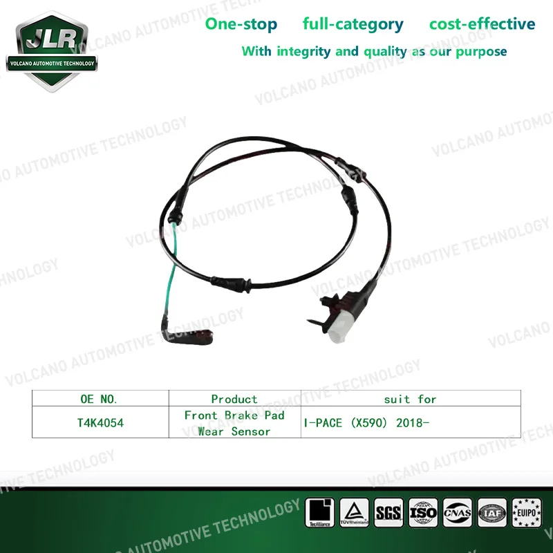 Brake Pad Wear Sensor For Jaguar Land Rover VELAR F-PACE I-PACE XE OEM:  T4A12867、T4K4054、T4K4055、 T4N16082