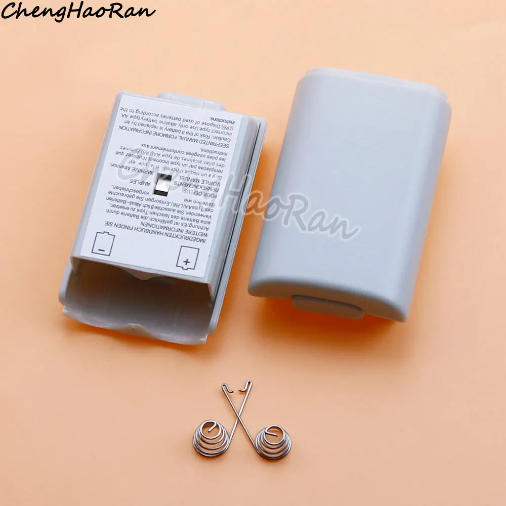 2 Satz Batterie rückseite für Xbox 360 Controller Wireless Controller Batterie abdeckung Batterie feder Ersatz Reparatur zubehör – Detail 7