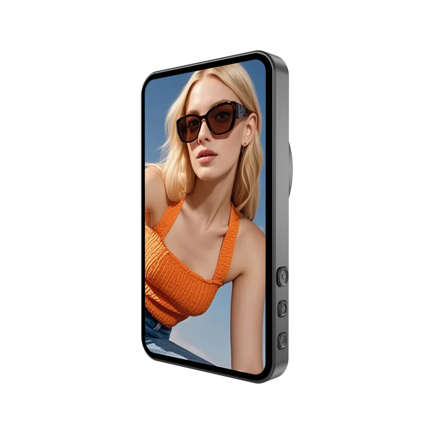 for all mobile phones Compatible Magnetic Screen Mirroring Device for Live Streaming Rear Camera Assistant Portable Photo Gadget