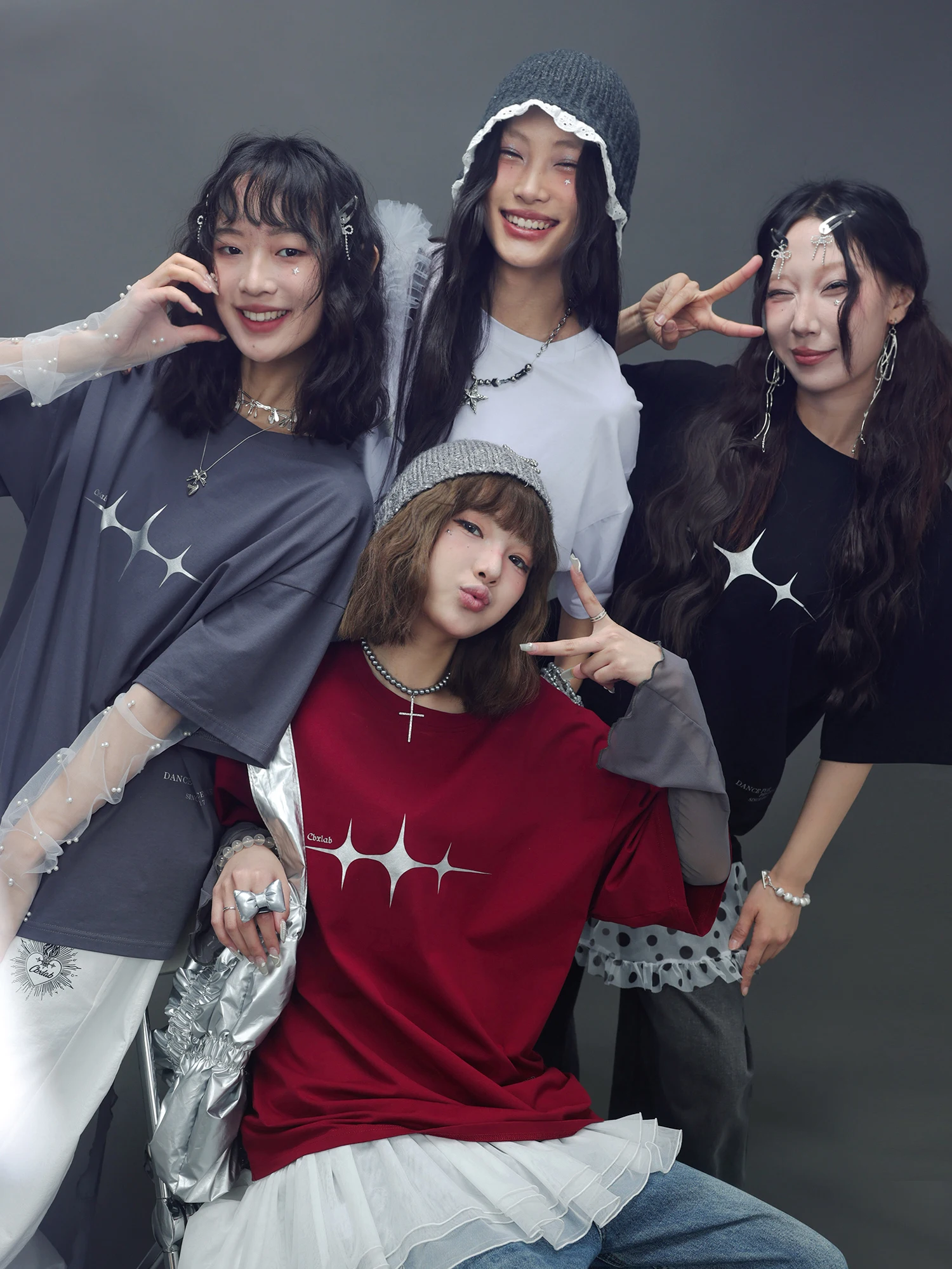 

CBXLAB Модная брендовая футболка для уличных танцев из гладкого хлопка ort Sve Хип-хоп Футболка для джаза Сексуальная универсальная танцевальная свободная посадка круглого цвета Ne