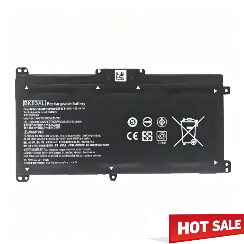 New BK03XL Laptop Battery For HP Pavilion X360 Convertible 14m-ba0xx 14-ba000 14m-ba013dx 14m-ba011dx 11.55V 3615mAh 41.7Wh