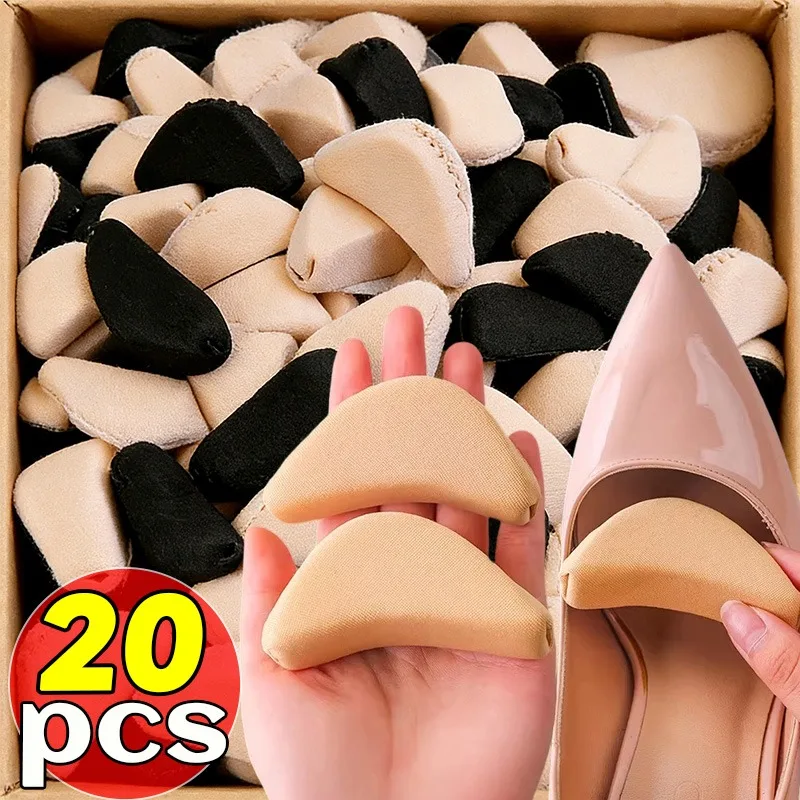 2026 New Toe Plug Anti Pain Forefoot Half Pad Soft Sponge Women High Heel Pain Relief Insert Shoe Palm Cushion Shoe Accessories