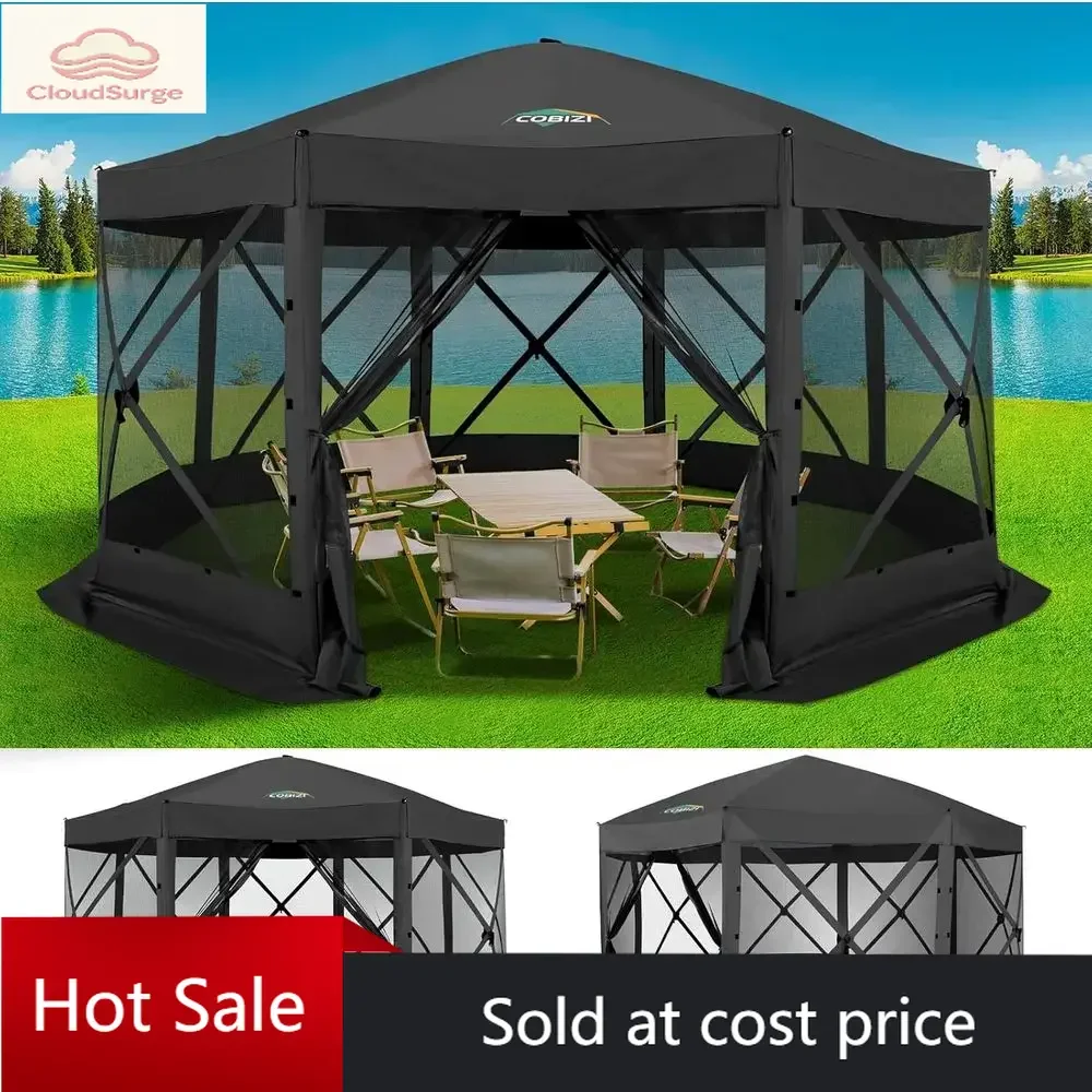 

Акция: ограниченное предложение по цене! Уличный шатер-беседка 15x15 футов (очень большой) с москитной сеткой, простая установка, прочный каркас.