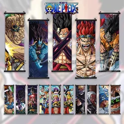 ONE PIECE Rolls Immagine Anime Dipinti decorativi KING Poster Kaido Home Decor REGINA Opere d'arte da parete GRANDE MAMMA Murale Roronoa Zoro