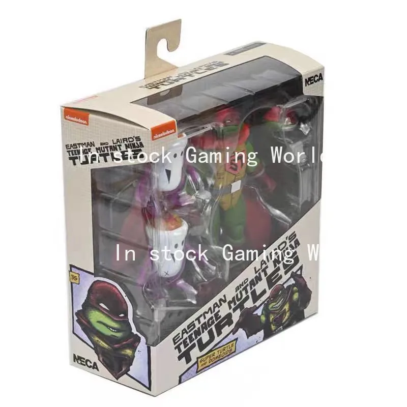 

New In Stock Original Neca Ninja Turtles Super Turtle And Domeoids Anime Figure Neca 54451 Action Figure Doll Toys Kids Gift