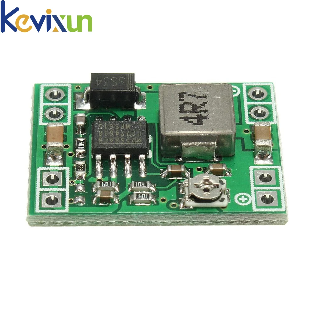 5/10pcs MP1584EN Adjustable 3A DC-DC Converter Step Down Voltage Regulator Module Replace LM2596s MP1584 DC DC Buck Board