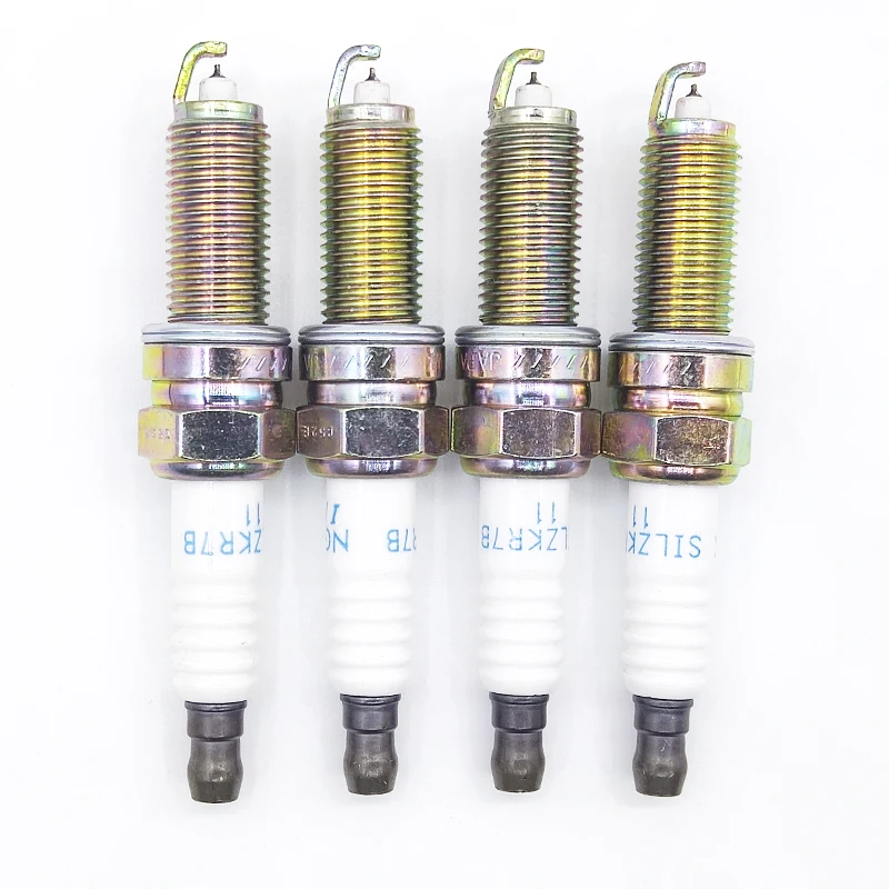 4/20pcs SILZKR7B-11 9723 Iridium Spark Plug For Hyundai Kia Genesis I40 Santa Fe Elantra Carens Azera Optima SILZKR7B11-9723