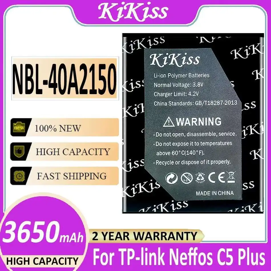 

Nbl-40A2150 3650mAh For TP-Link Neffos C5 Plus Environmentally Friendly Mobile Phone Battery