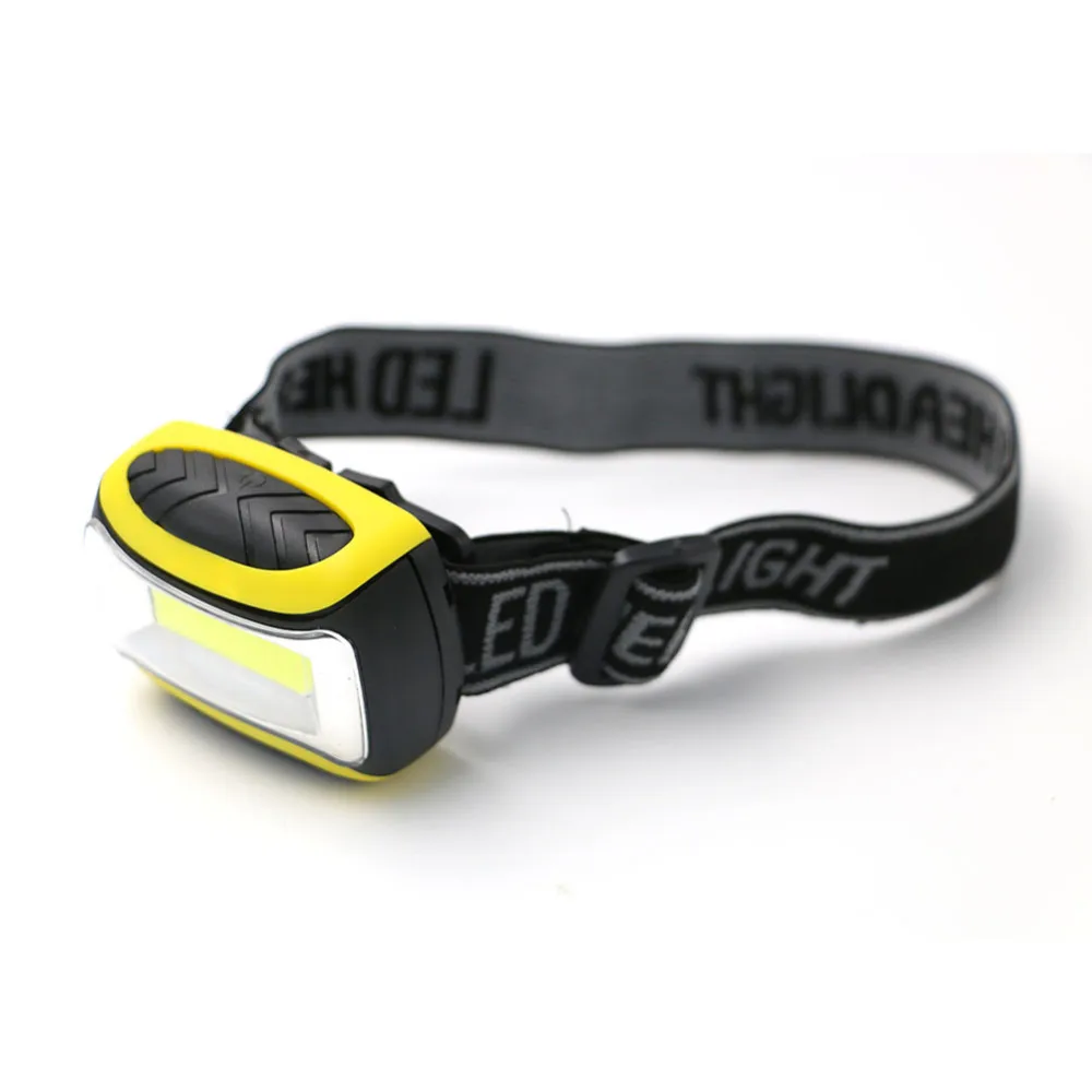 Mini COB LED Headlamp 3 Modes Waterproof Headlight Head Flashlight Torch Lanterna for Outdoor Camping Night Fishing