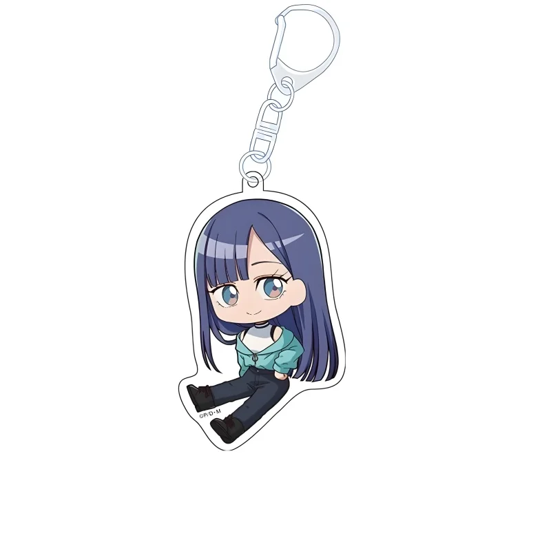Wholesale Dusk Beyond the End of the World Acrylic Keychain Related Products New Creativity Friends Gift 6cm Bag Charms Souvenir