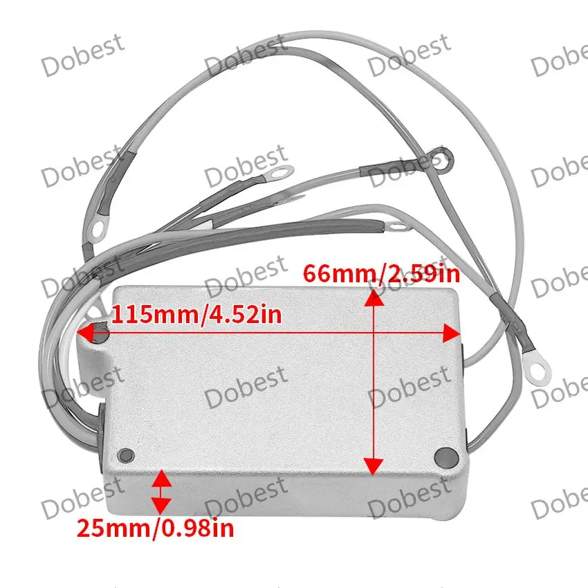 

Motorcycle Ignition System Unit CDI For Mercury Mariner 20HP 40HP 332-4911A2 332-4911A3 332-4911A5 332-4911A8 338-4733A2 18-5786