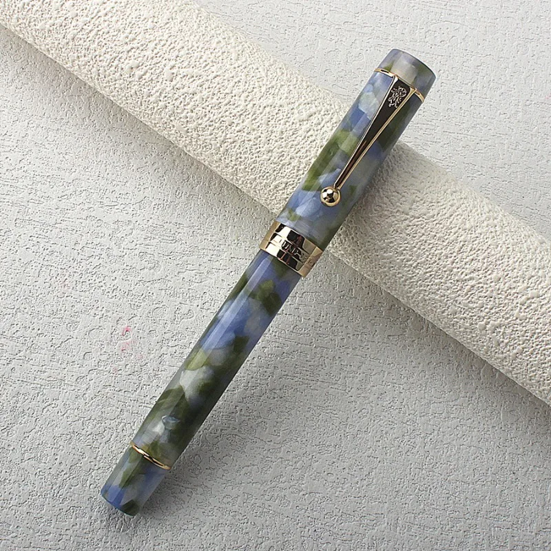Tamwingh Super Sharp Pen Golden Jinhao Fountain Pen Luxury Collection English Writing Pens Tip 0.4-2.0mm calligraphy pen