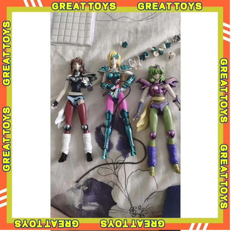 

In Stock Good Tony/GT Saint Seiya Myth Cloth EX Chameleon June/Jenny Bronze Knights of the Zodiac Action Figure Model