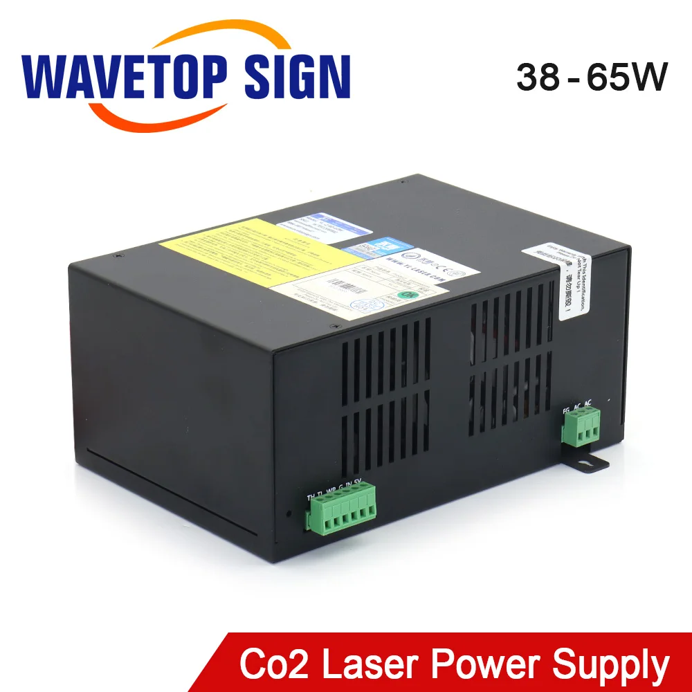 

WaveTopSign CO2 Laser Power Supply 38W - 65W YL-2 For CO2 Laser Engraving Cutting Machine