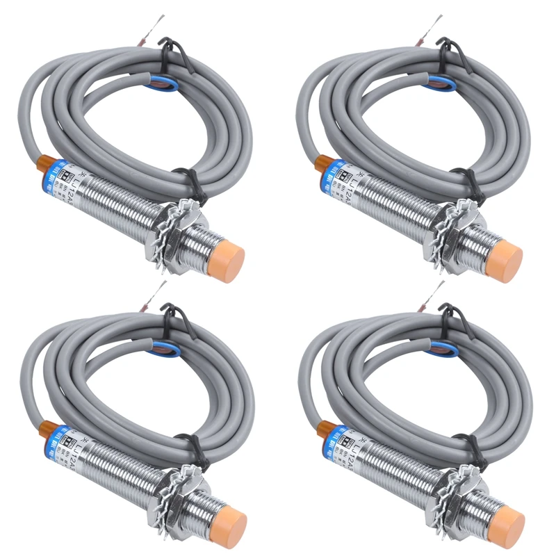 

Hot 4X DC6-36V 300MA NPN NO 3-Wire 4Mm Tubular Inductive Proximity Sensor Switch LJ12A3-4-Z-BX