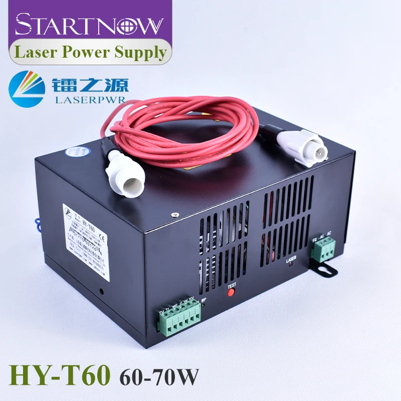 HY-T60 CO2 Power Supply Generator 110V 220V for CO2 Laser Tube PSU Source Laser Cutting Machine Parts
