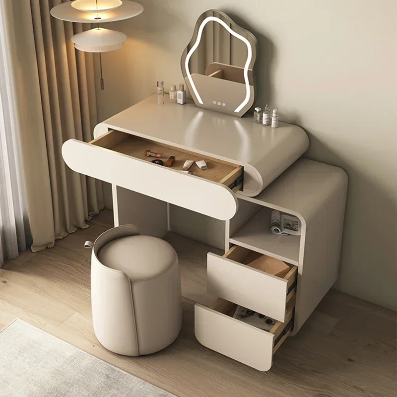 Organizers Storage Jewelry Organizer Bedroom Set Furniture Modern Luxury Cream Dresser Chair Tocador De Maquillaje Desk Nail