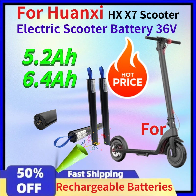 36V 5.2Ah 6.4Ah X7 …