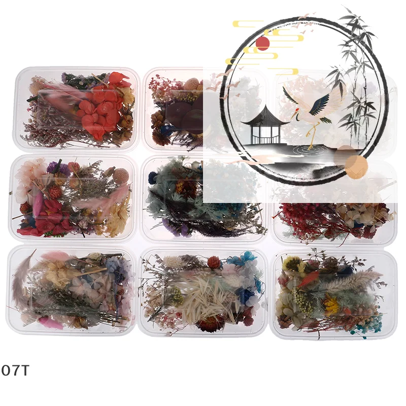 Dried Flowers Natural Floral Art Craft Scrapbooking Resin Jewelry Making mold