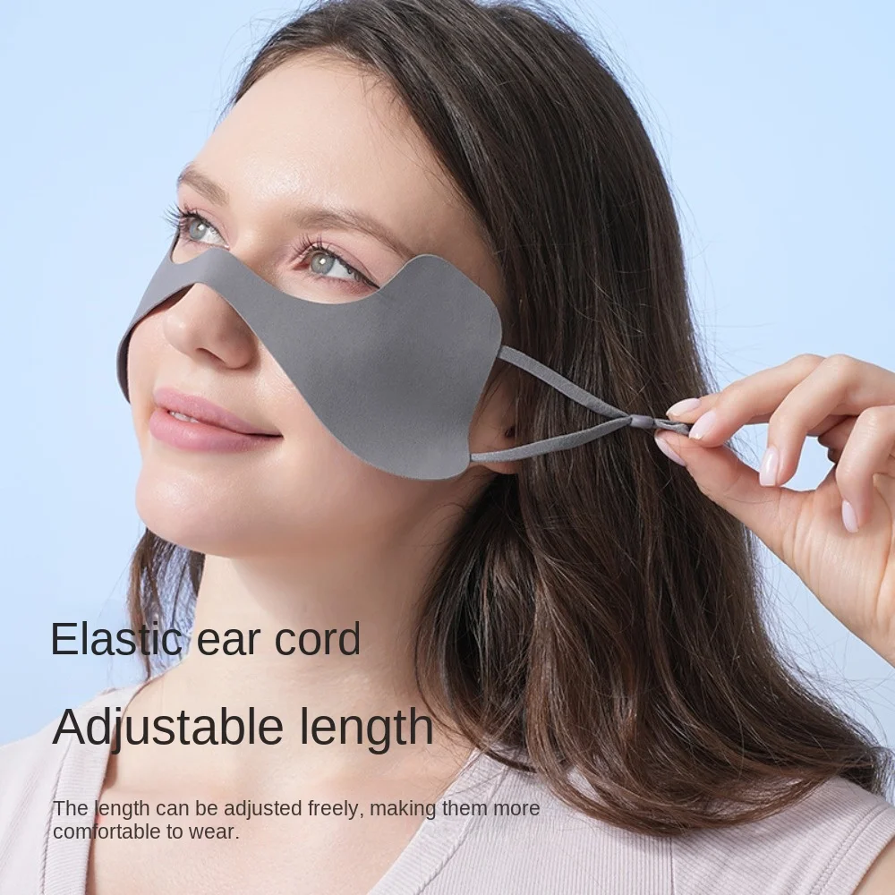 

Sunscreen Face Scarf Ice Silk Sunscreen Mask Thin Breathable Summer Face Cover Eye Protection Nylon Face Gini Mask Sports