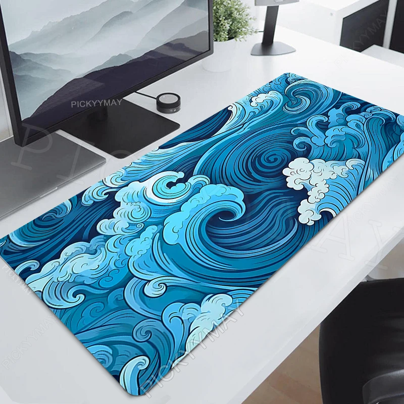 

Mouse Pad Clouds Large Gamer Mousepad Keyboard Mat 900x400mm Mouse Mats Antislip Rubber Desk Pad Design Deskmat XXL Table Carpet