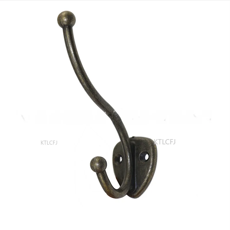 1Pcs Hot Sale Hook Furniture Hardware Antique Clothes Hook Hook Cabinet Wardrobe Hook Alloy Hook Super Strong Big Hook