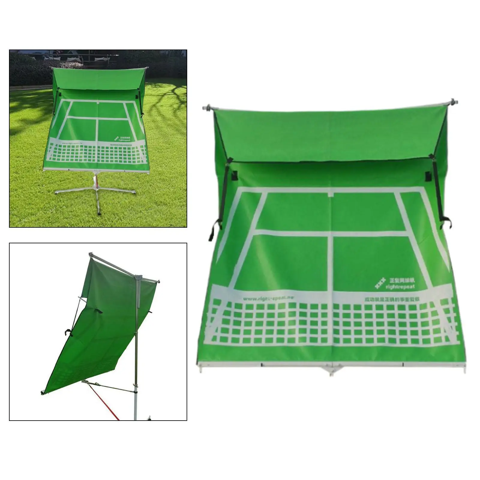 Tennis Rebound Net, Tennis Rebound Practice Wall, Tennis Rebounder Net, Portable Lightweight Tennis Trainer for Playground