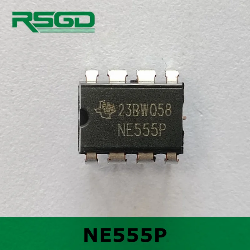 10PCS 10PCS/LOT Original new NE555P NE555  DIP-8 Timing chip Timer Programming Oscillator Chip 8 Pin In stock