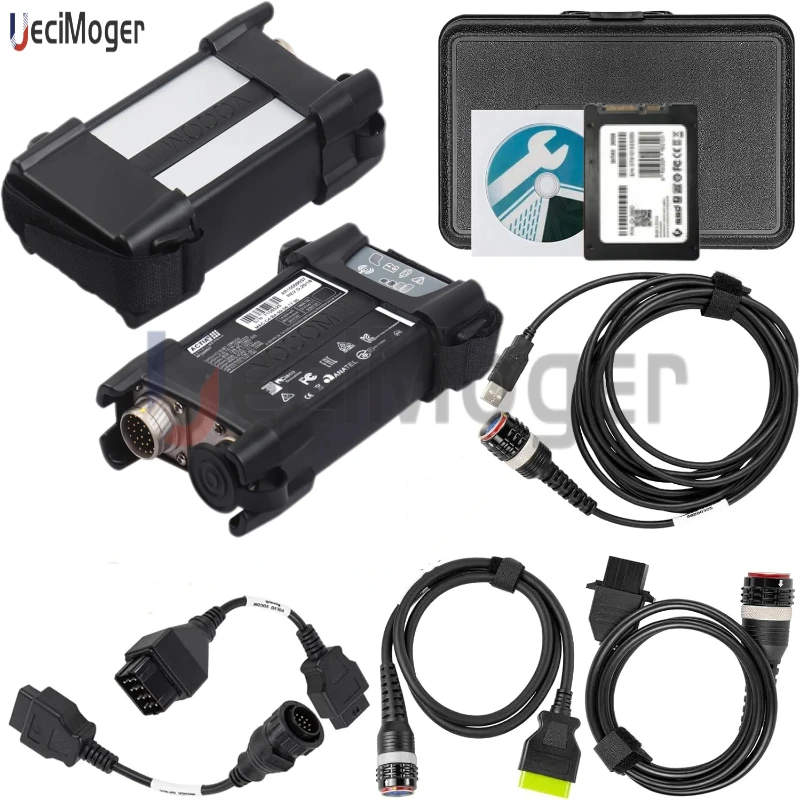 88894000 VOCOM II 88894000 With PTT2.8.241 Excavator Heavy Truck Diagnostic Tool Plus CF53 Laptop