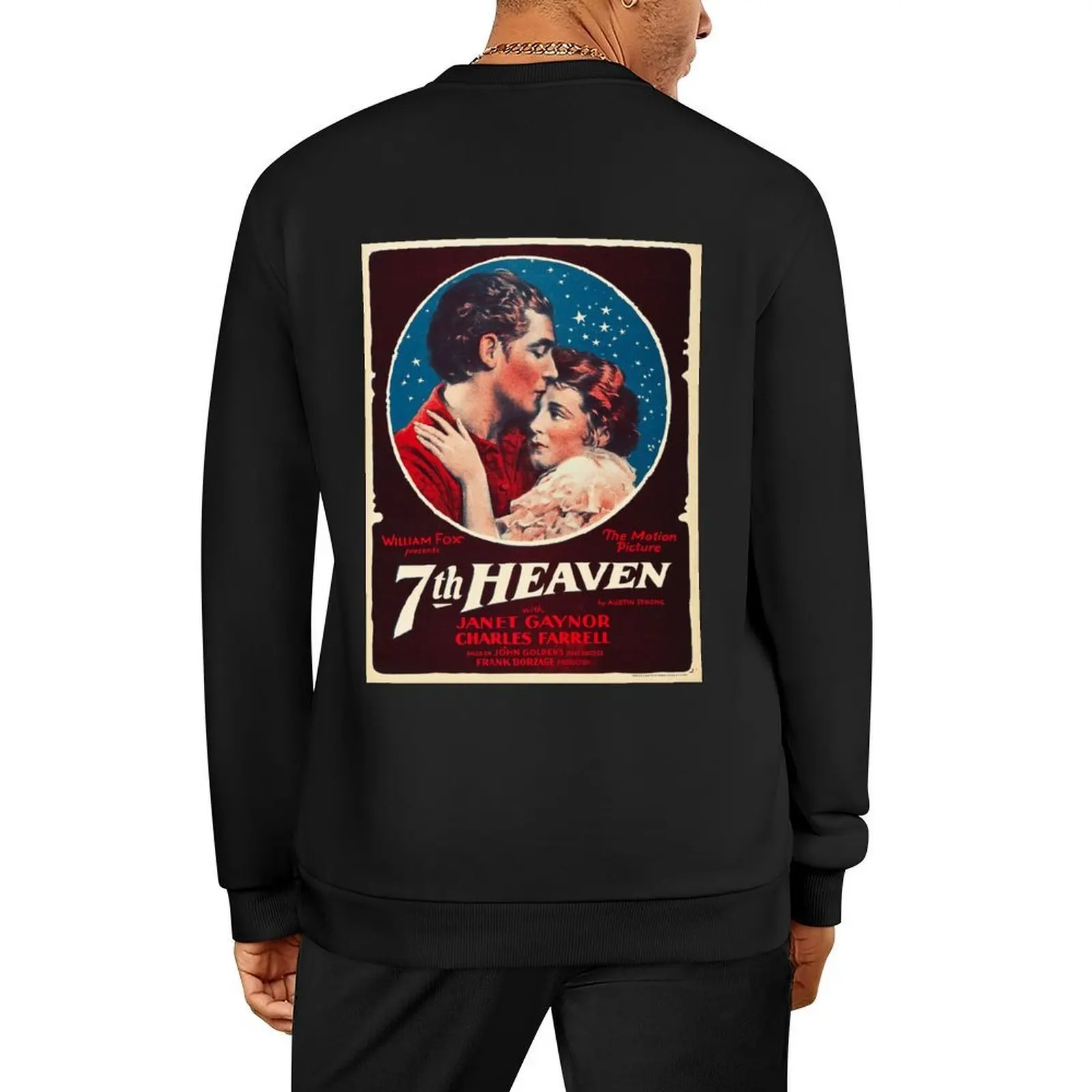 

7th Heaven (1927) Theatrical Poster Pullover tracksuits japanese style mens clothes men's autumn clothes new in sweatshirts